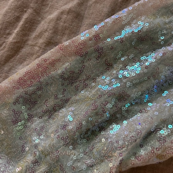 Disney Mint Sequin Bomber Jacket - Picture 6 of 11